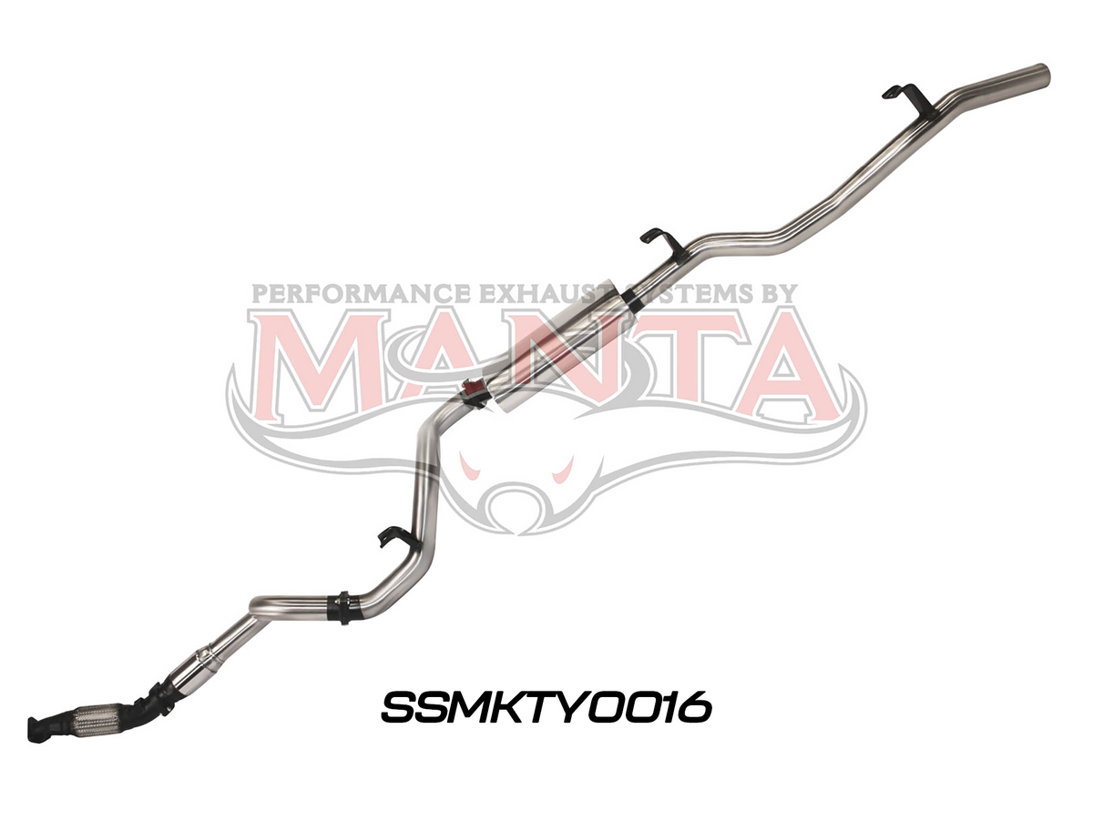 Manta Toyota Landcruiser VDJ78 4.5L V8 Turbo Diesel Troop Carrier 2007 - 2016 (Without DPF) – Manta product image 10
