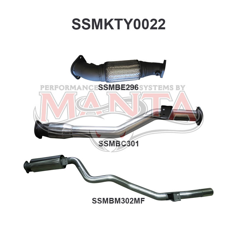Manta Toyota Landcruiser VDJ76 4.5L 1VD V8 Turbo Diesel Wagon 2007 - 2016 – Manta product image 13
