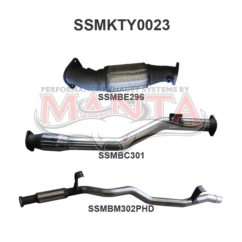 Manta Toyota Landcruiser VDJ76 4.5L 1VD V8 Turbo Diesel Wagon 2007 - 2016 – Manta product image 17