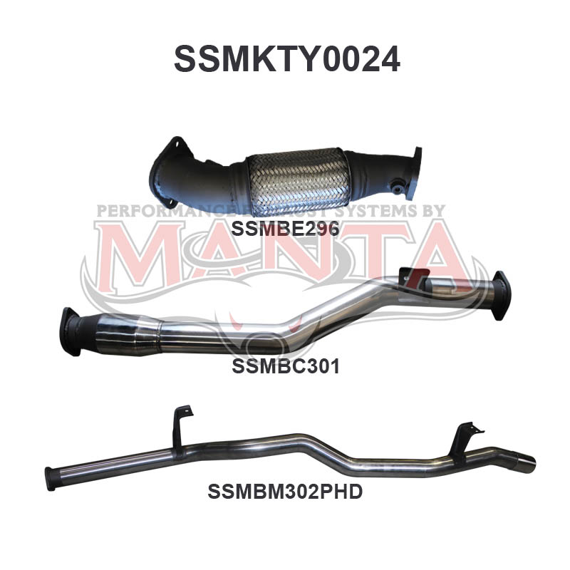 Manta Toyota Landcruiser VDJ76 4.5L 1VD V8 Turbo Diesel Wagon 2007 - 2016 – Manta product image 18