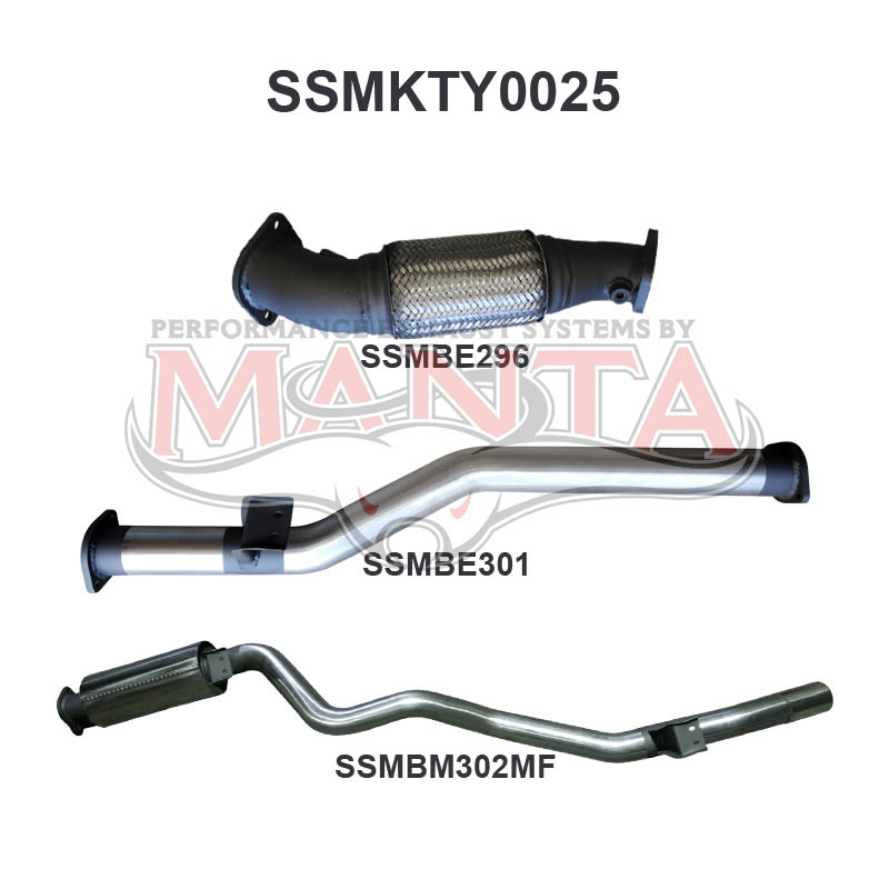 Manta Toyota Landcruiser VDJ76 4.5L 1VD V8 Turbo Diesel Wagon 2007 - 2016 – Manta product image 19