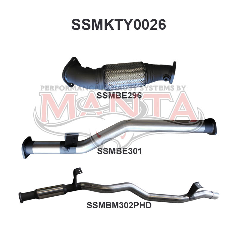 Manta Toyota Landcruiser VDJ76 4.5L 1VD V8 Turbo Diesel Wagon 2007 - 2016 – Manta product image 20