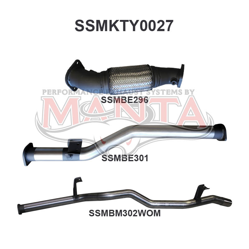 Manta Toyota Landcruiser VDJ76 4.5L 1VD V8 Turbo Diesel Wagon 2007 - 2016 – Manta product image 21