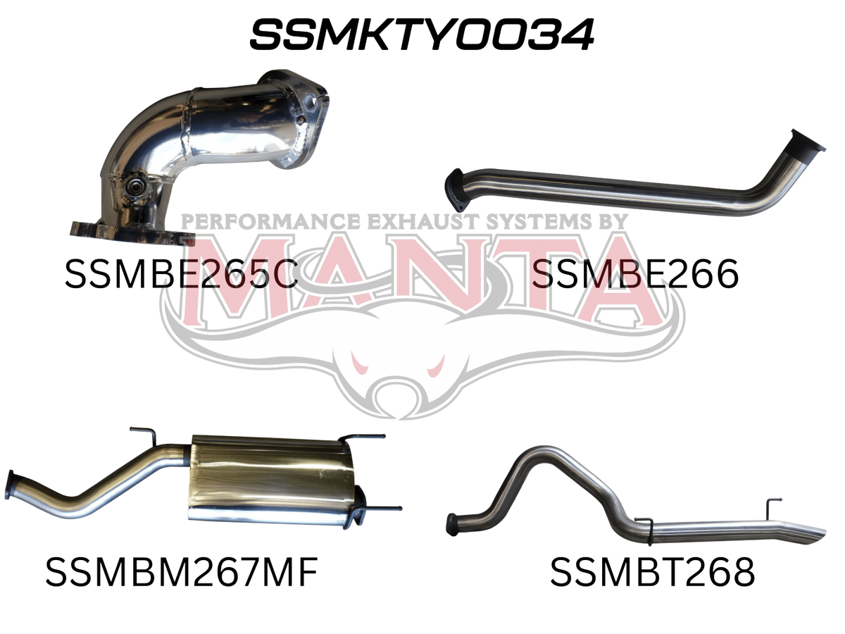 Manta Toyota Landcruiser HDJ100 4.2L 1HD Turbo Diesel Wagon – Manta product image 10