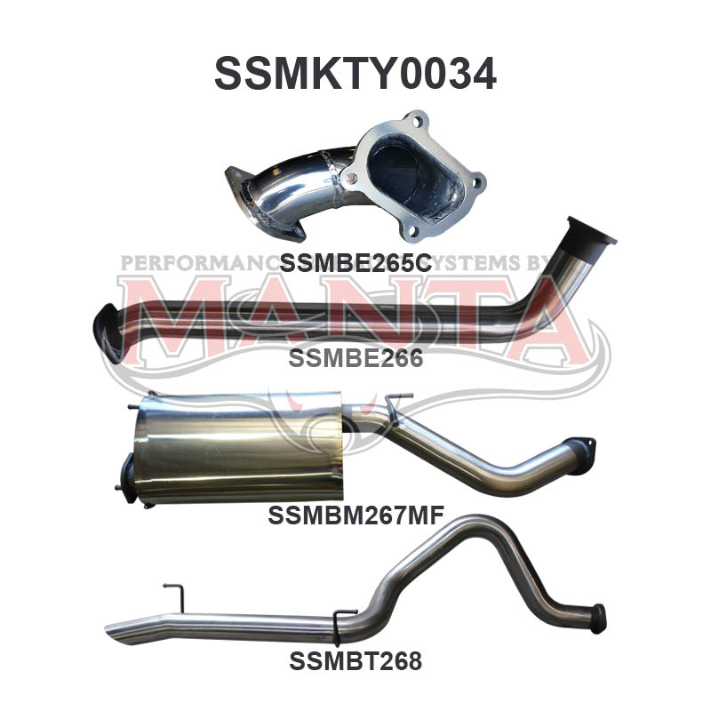 Manta Toyota Landcruiser HDJ100 4.2L 1HD Turbo Diesel Wagon – Manta product image 14
