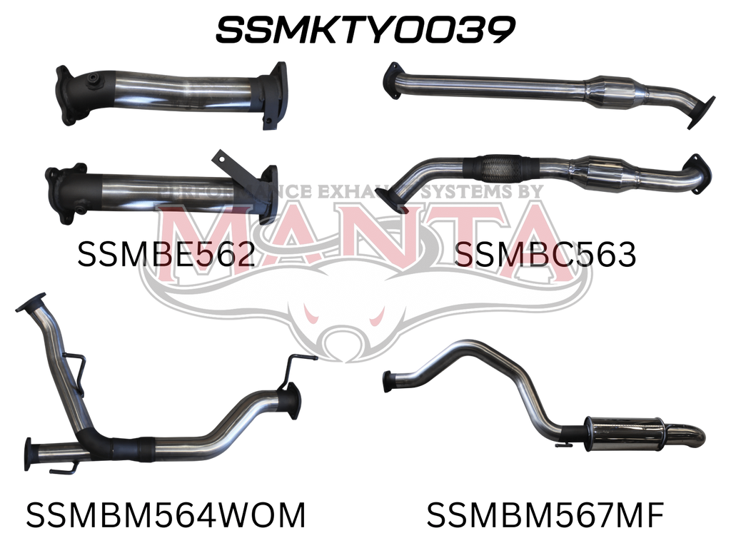 Manta Toyota Landcruiser VDJ200 4.5L V8 Twin Turbo Diesel Wagon 2007 – 2015 – Manta product image 39