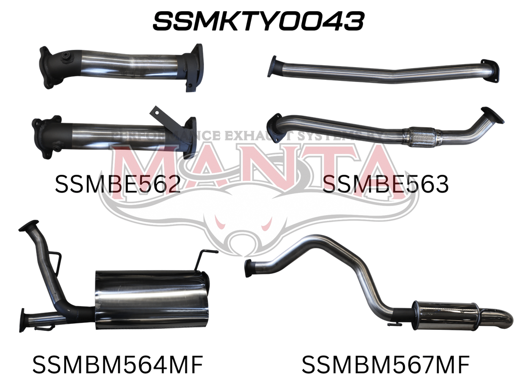 Manta Toyota Landcruiser VDJ200 4.5L V8 Twin Turbo Diesel Wagon 2007 – 2015 – Manta product image 43