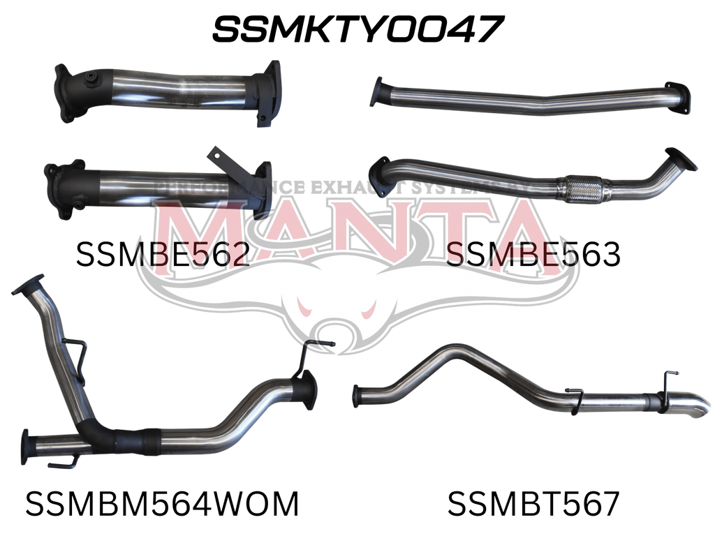 Manta Toyota Landcruiser VDJ200 4.5L V8 Twin Turbo Diesel Wagon 2007 – 2015 – Manta product image 47