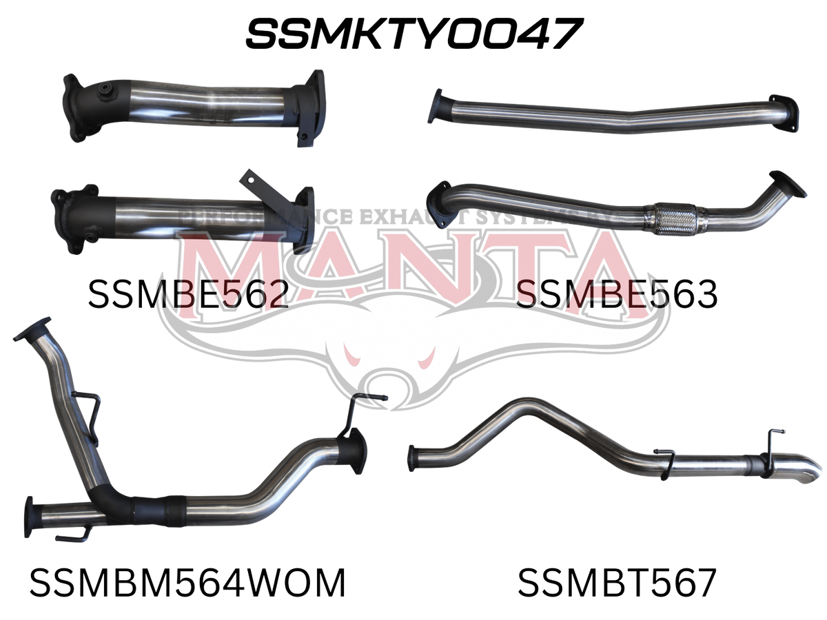 Manta Toyota Landcruiser VDJ200 4.5L V8 Twin Turbo Diesel Wagon 2007 – 2015 – Manta product image 47