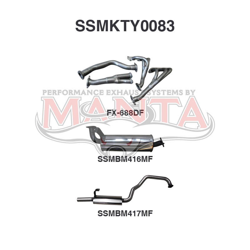 Manta Toyota Landcruiser FZJ105 4.5L 1FZ Petrol Wagon – Manta product image 9