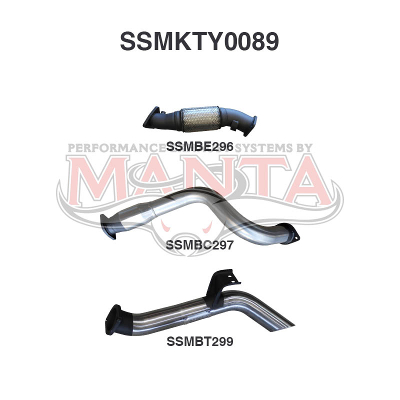 Manta Toyota Landcruiser VDJ79 4.5L V8 Turbo Diesel Single Cab UTE 2007 - 2016 (Without DPF) – Manta product image 34