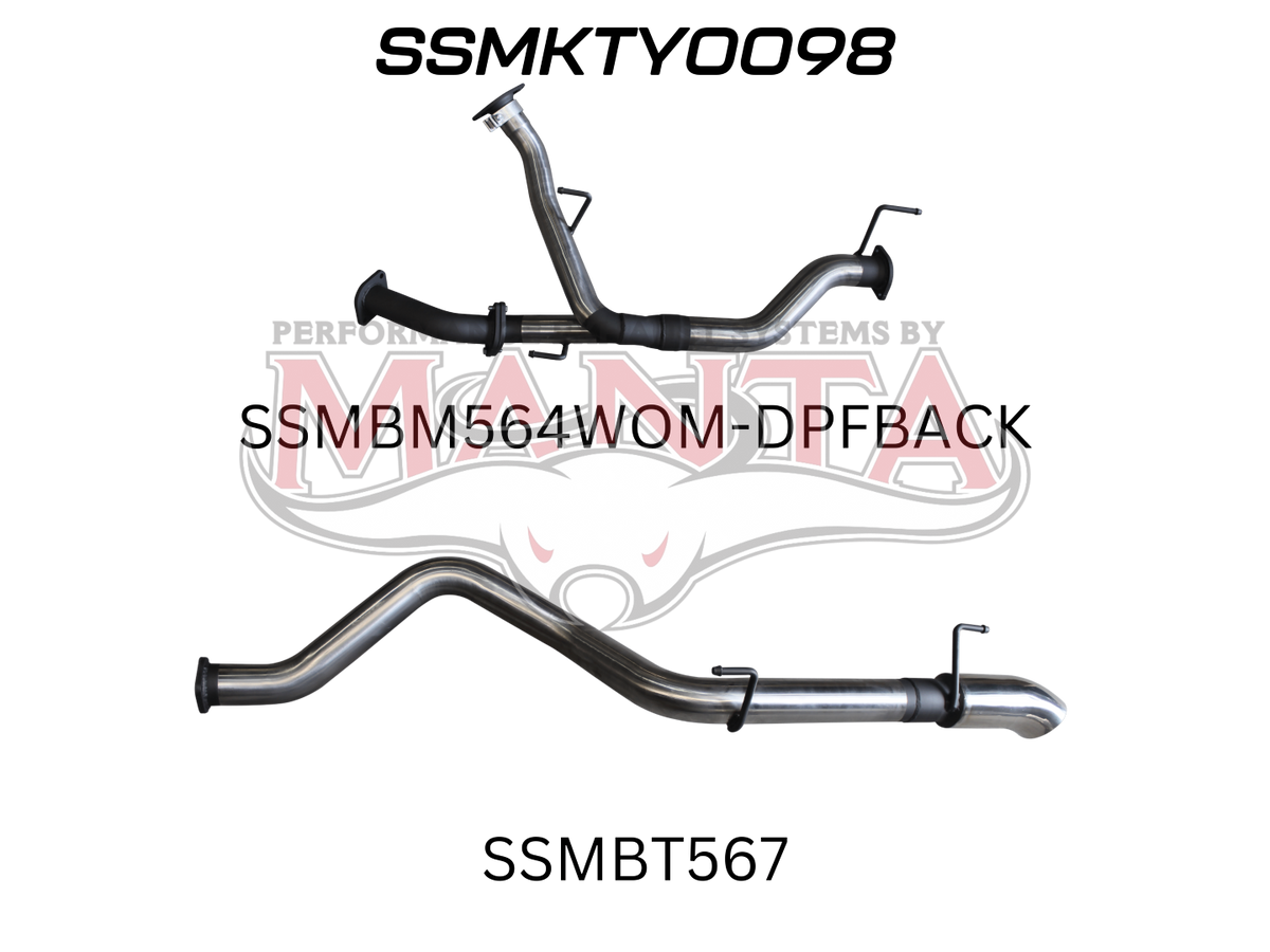Manta Toyota Landcruiser VDJ200 4.5L V8 Twin Turbo Diesel Wagon (With DPF) 2015 Onwards – Manta product image 13