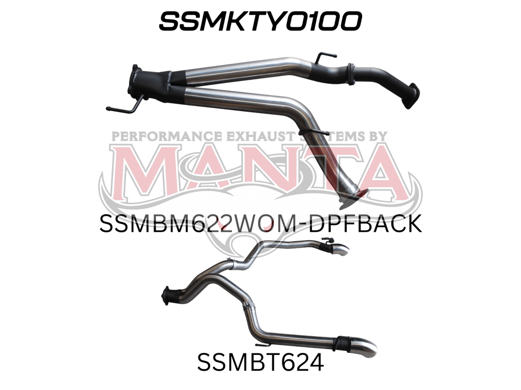 Manta Toyota Landcruiser VDJ200 4.5L V8 Twin Turbo Diesel Wagon (With DPF) 2015 Onwards – Manta product image 15
