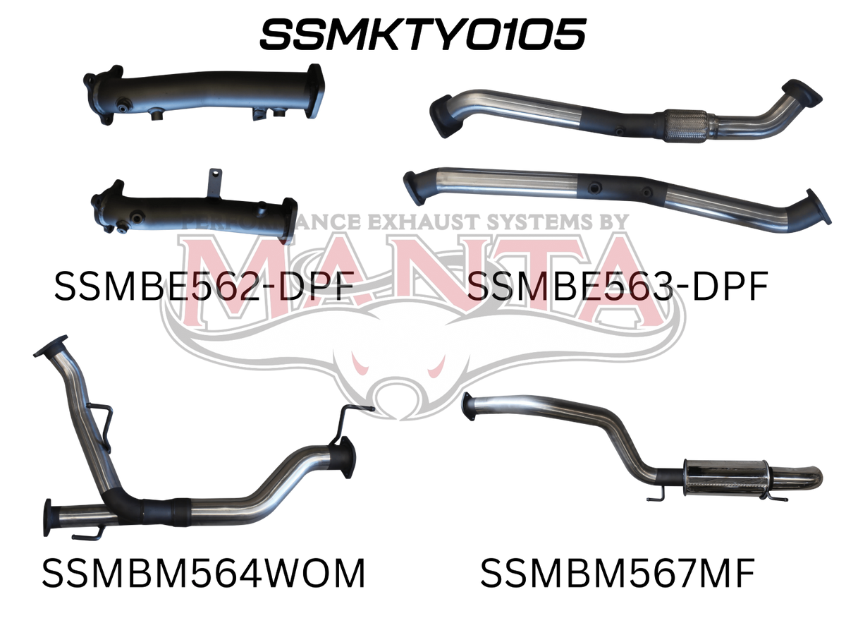 Manta Toyota Landcruiser VDJ200 4.5L V8 Twin Turbo Diesel Wagon (With DPF) 2015 Onwards – Manta product image 76