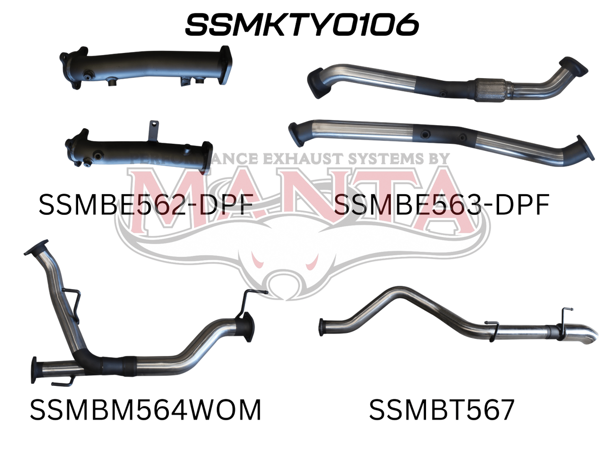 Manta Toyota Landcruiser VDJ200 4.5L V8 Twin Turbo Diesel Wagon (With DPF) 2015 Onwards – Manta product image 73