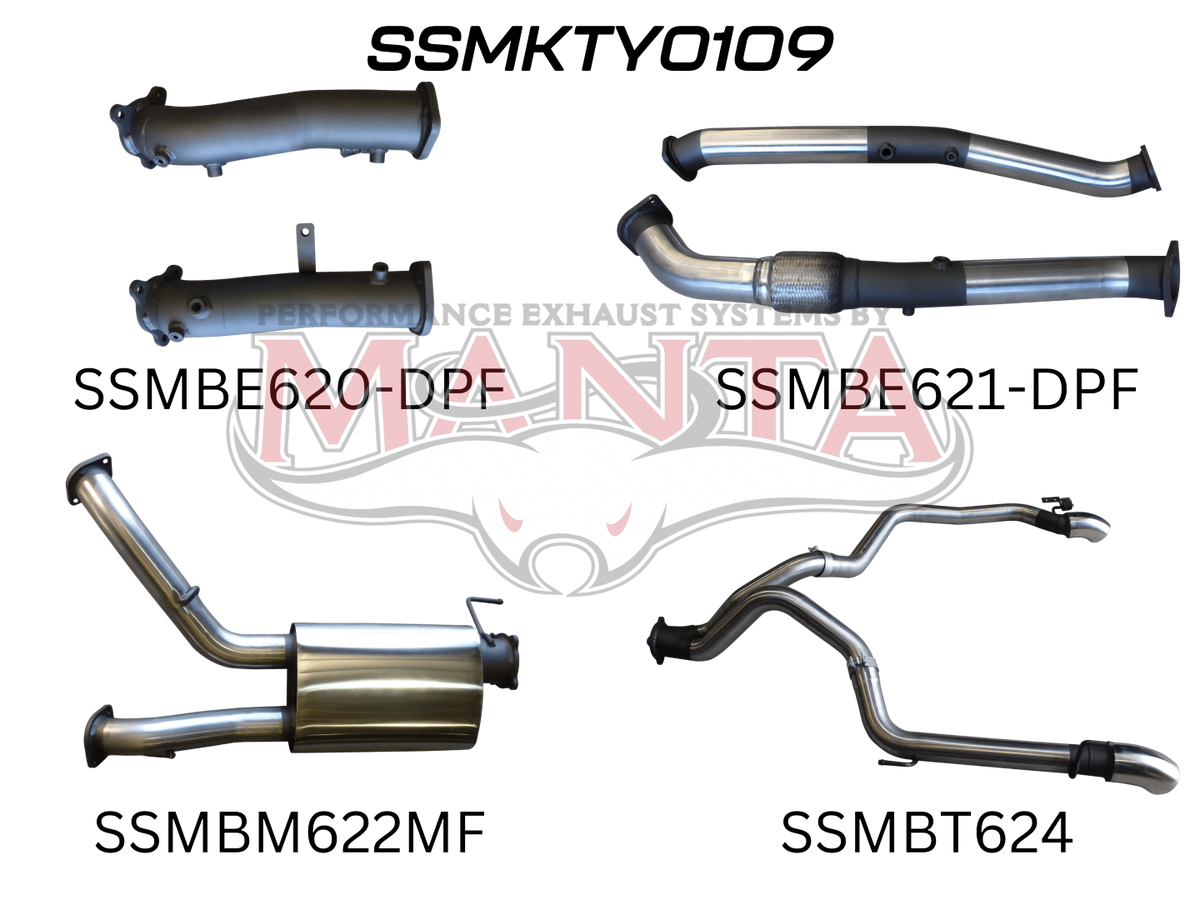 Manta Toyota Landcruiser VDJ200 4.5L V8 Twin Turbo Diesel Wagon (With DPF) 2015 Onwards – Manta product image 77