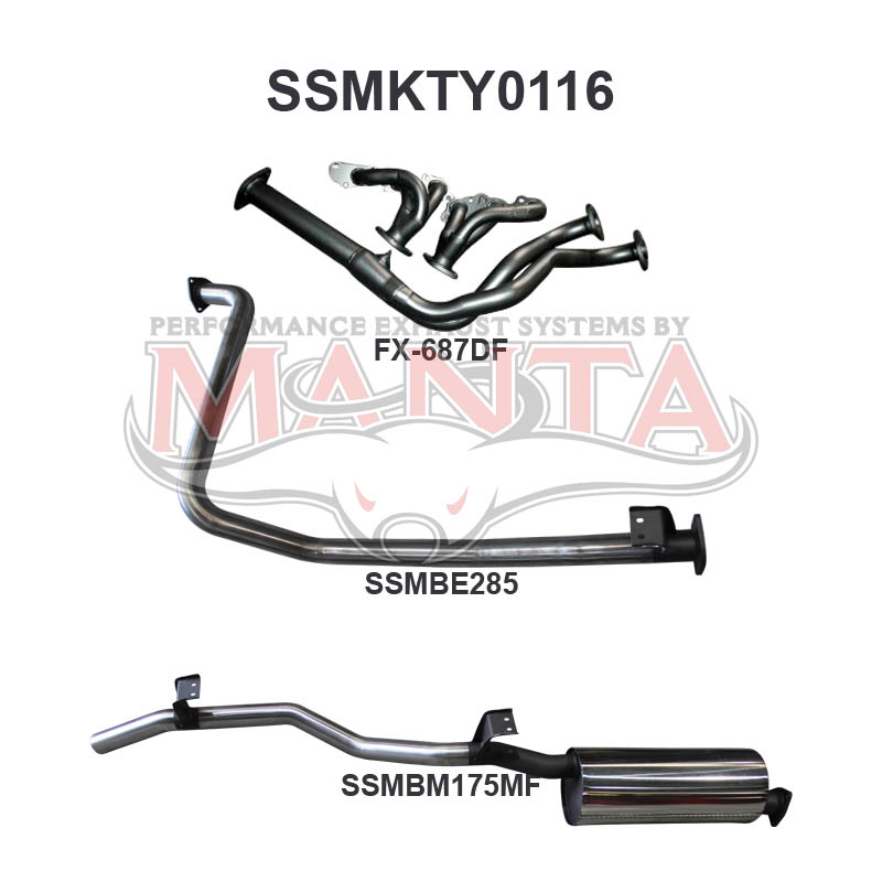 Manta Toyota Landcruiser FZJ79 4.5L 6CYL Petrol UTE – Manta product image 4