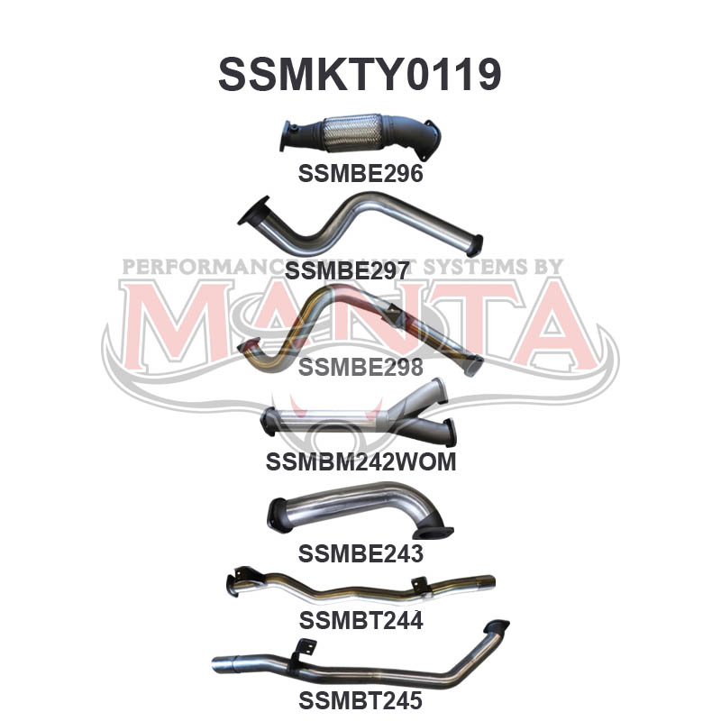 Manta Toyota Landcruiser VDJ79 4.5L V8 Turbo Diesel Single Cab UTE 2007 - 2016 (Without DPF) – Manta product image 45