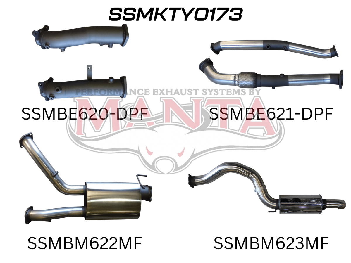 Manta Toyota Landcruiser VDJ200 4.5L V8 Twin Turbo Diesel Wagon (With DPF) 2015 Onwards – Manta product image 88