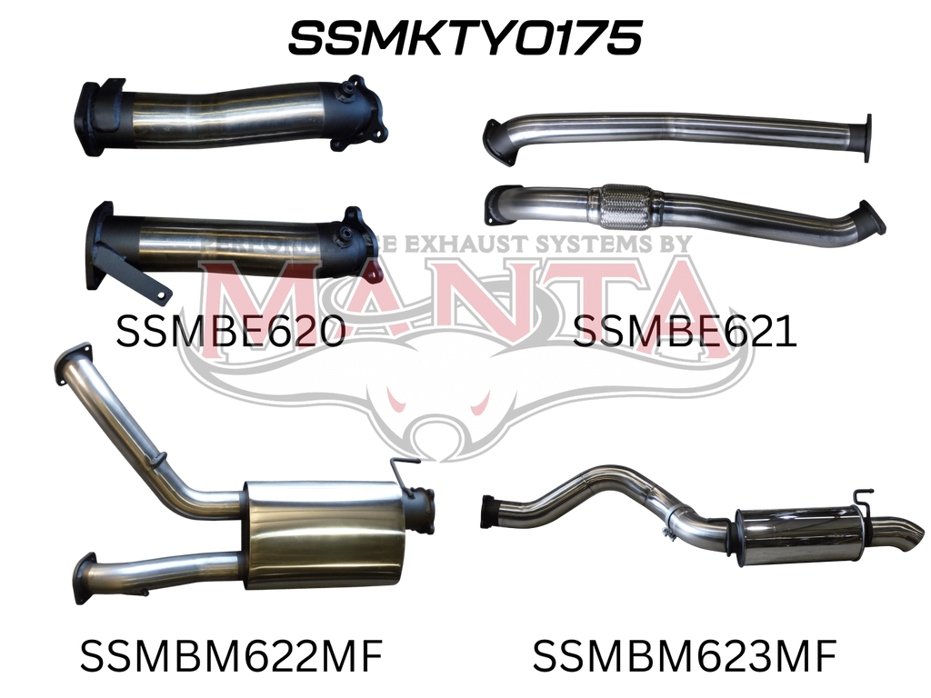 Manta Toyota Landcruiser VDJ200 4.5L V8 Twin Turbo Diesel Wagon 2007 – 2015 – Manta product image 98