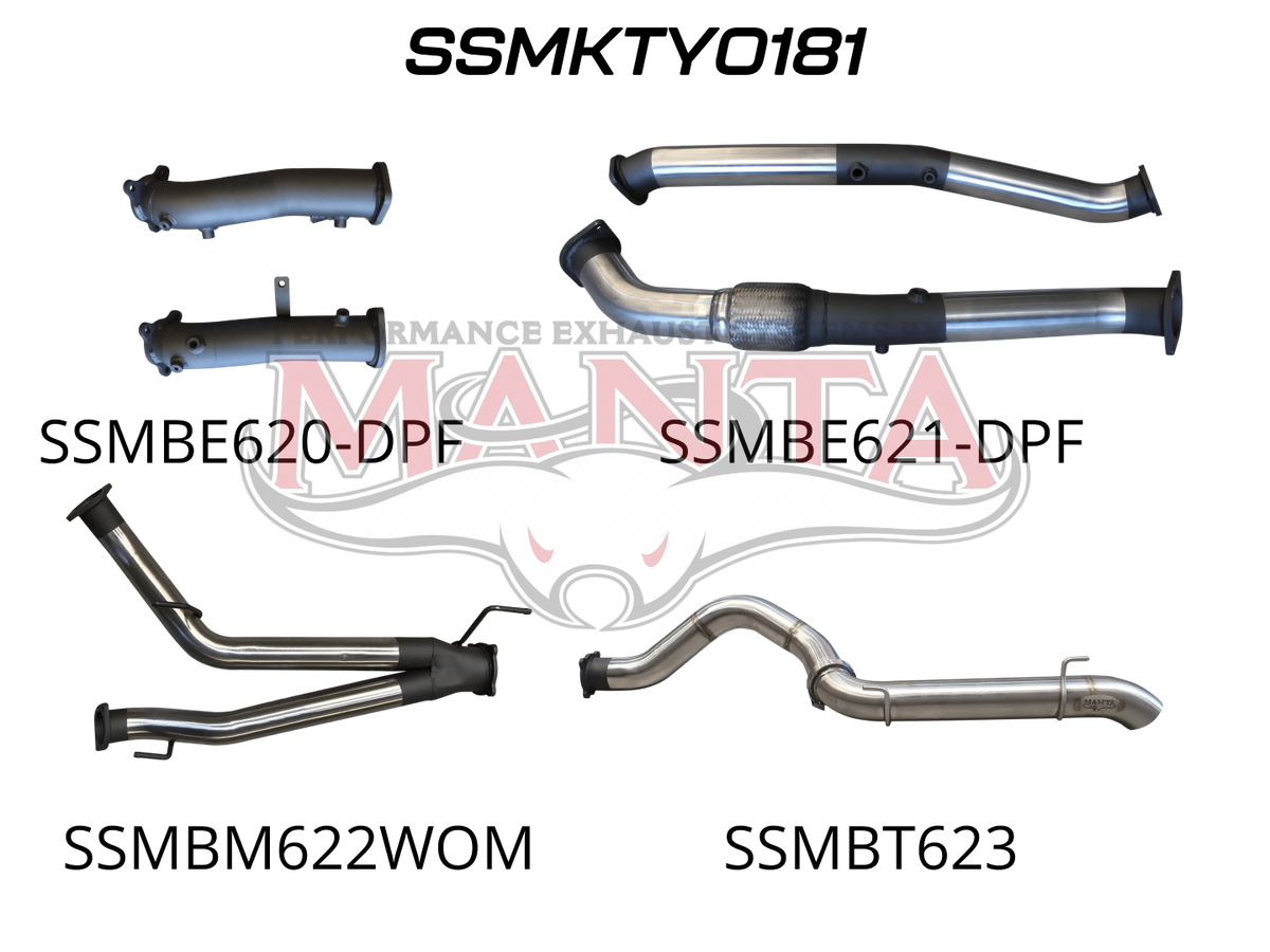 Manta Toyota Landcruiser VDJ200 4.5L V8 Twin Turbo Diesel Wagon (With DPF) 2015 Onwards – Manta product image 75