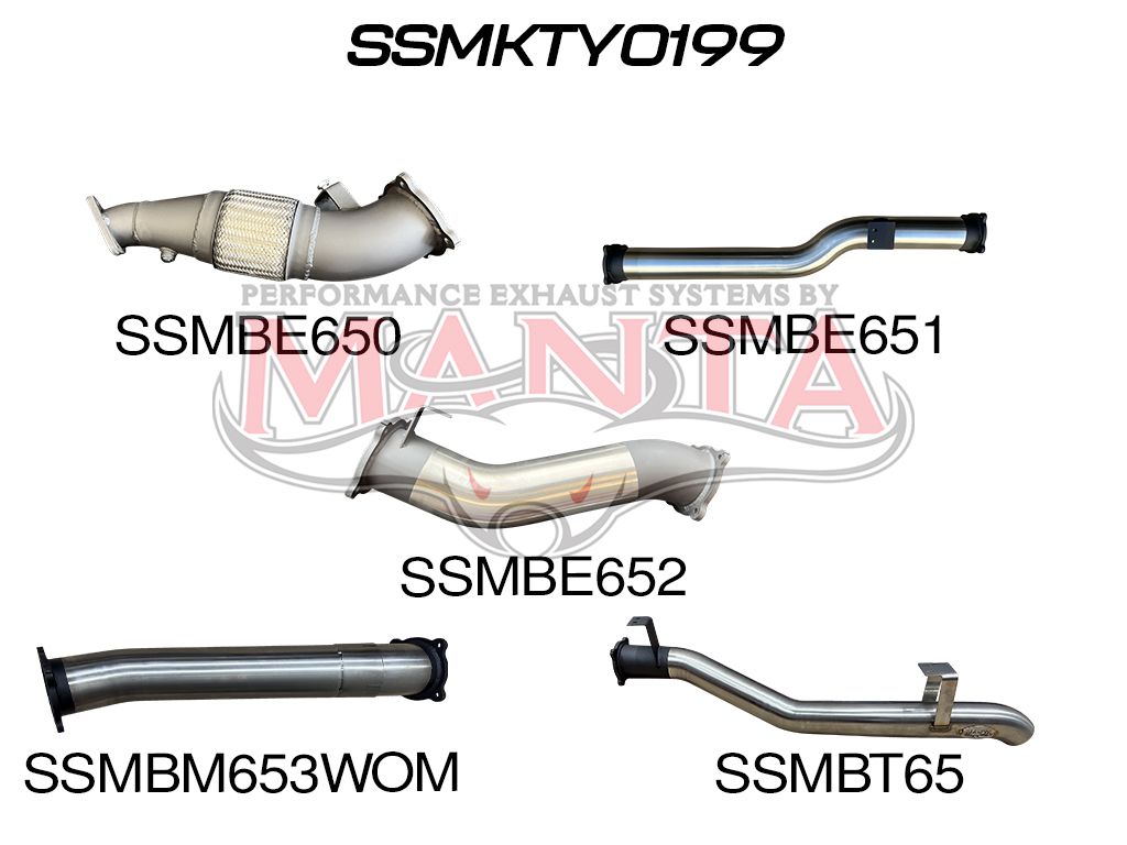 Manta Toyota Landcruiser VDJ79 Dual Cab 4.5L 1VD V8 Turbo Diesel UTE 2012 - 2016 – Manta product image 31