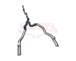 Manta SSMKTY0224 LandCruiser VDJ79 4in dual turbo-back exhaust without catalyst