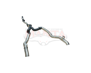 Manta SSMKTY0226 LandCruiser VDJ79 dual-cab 4in dual exhaust with catalyst