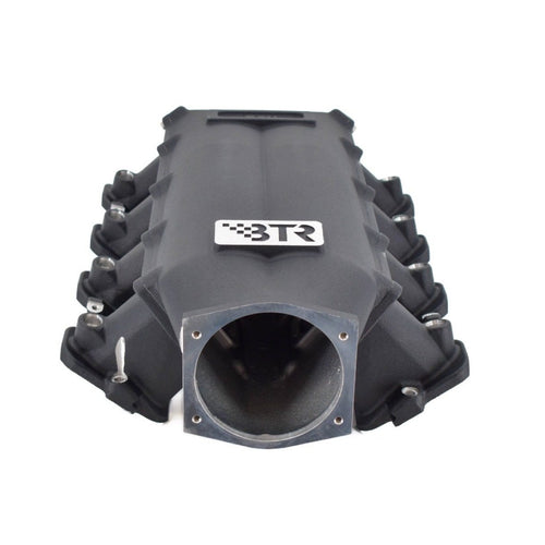 BTR Trinity cathedral-port LS intake manifold supplied through Harrop — image 1