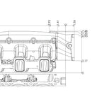 BTR Trinity cathedral-port LS intake manifold supplied through Harrop