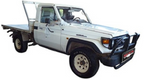 Manta Toyota Landcruiser FZJ79 4.5L 6CYL Petrol UTE – complete exhaust system