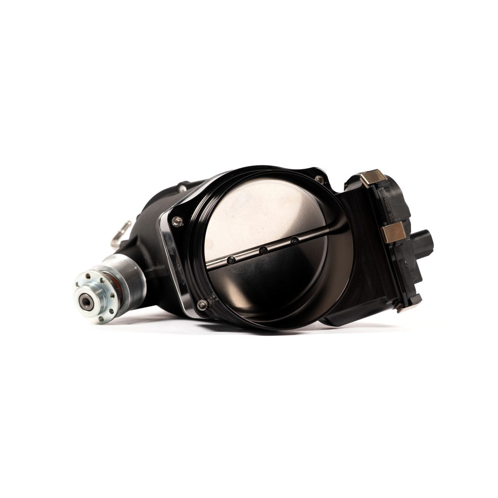 Harrop RH bias 120mm front cover shown with 120mm electronic throttle body
