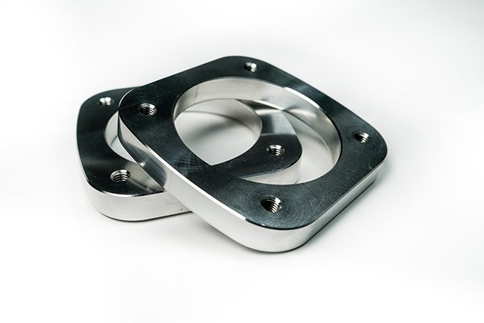 Plazmaman throttle body weld-on flanges - official product image 1